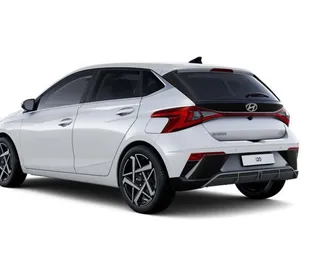 Арендуйте Hyundai i20 2021 в Турции. Топливо: Бензин. Мощность: 84 л.с. ➤ Стоимость от 26 USD в сутки.